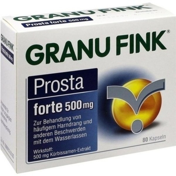 GRANU FINK Prosta forte 500 mg Hartkapseln 80 St