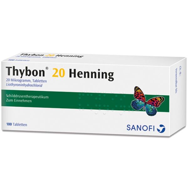 THYBON 20 Henning Tabletten 100 St