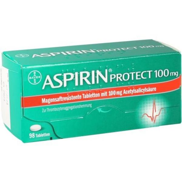 ASPIRIN Protect 100 mg magensaftres.Tabletten 98 St