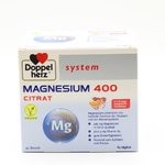 DOPPELHERZ Magnesium 400 Citrat system Granulat 40 Stück  à 6 g