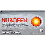 NUROFEN Ibuprofen 400 mg überzogene Tabletten 24 St