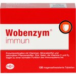 WOBENZYM immun magensaftresistente Tabletten 120 Stück  à 0.58 g