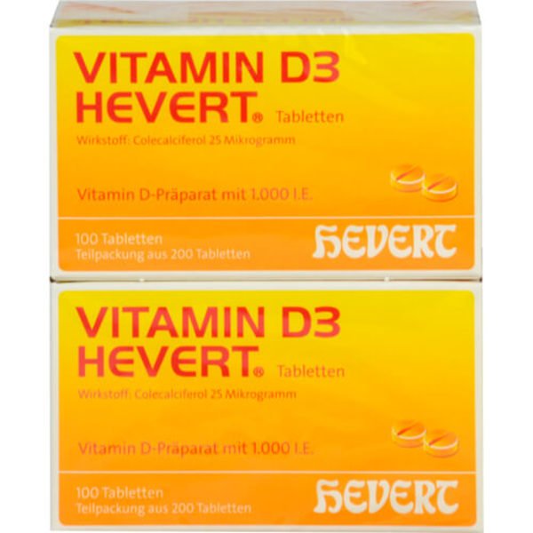 VITAMIN D3 HEVERT Tabletten 200 St