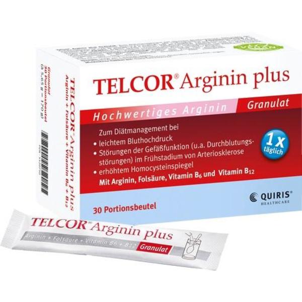 TELCOR Arginin plus Btl. Granulat 30 Stück  à 5.67 g