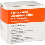 FERRO SANOL duodenal mite 50 mg magensaftr.Hartk. 100 St