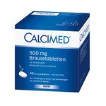 CALCIMED 500 mg Brausetabletten 40 St