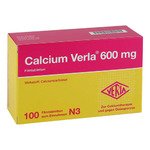 CALCIUM VERLA 600 mg Filmtabletten 100 St