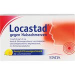 LOCASTAD gegen Halsschmerzen Honig-Zitrone Lut.-T. 24 St