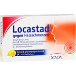 LOCASTAD gegen Halsschmerzen Honig-Zitrone Lut.-T. 24 St