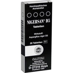 NIGERSAN D 5 Tabletten 20 St