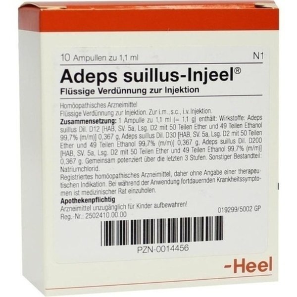 ADEPS SUILLUS Injeel Ampullen 10 St