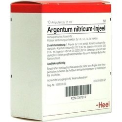 ARGENTUM NITRICUM INJEEL Ampullen 10 St