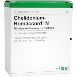 CHELIDONIUM-HOMACCORD N Ampullen 10 St