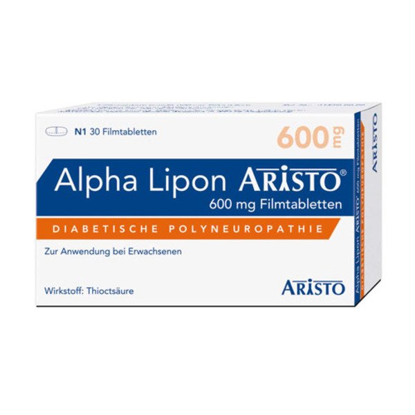 ALPHA LIPON Aristo 600 mg Filmtabletten 30 St