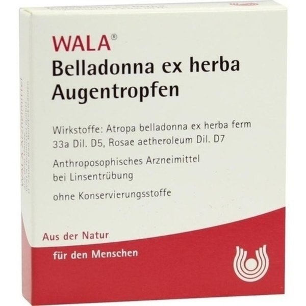 BELLADONNA EX HERBA Augentropfen 5X0.5 ml