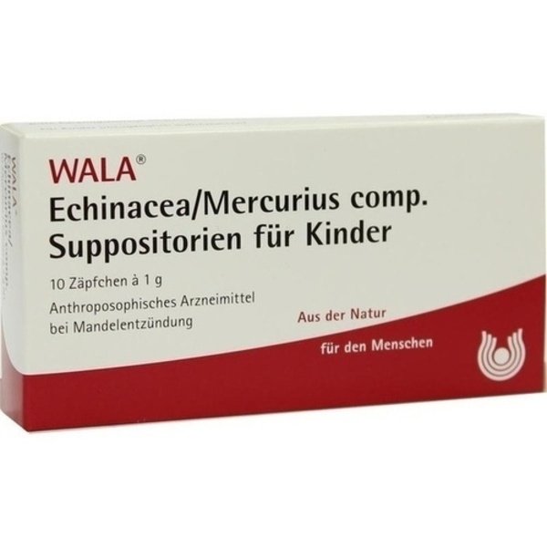 ECHINACEA/MERCURIUS comp.Kindersuppositorien 10X1 g