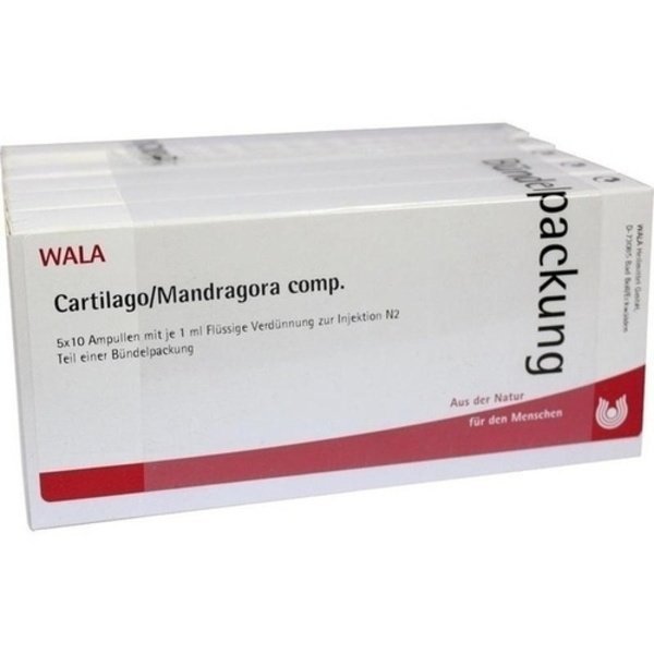 CARTILAGO/Mandragora comp.Ampullen 50X1 ml