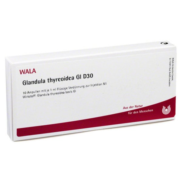 GLANDULA THYREOIDEA GL D 30 Ampullen 10X1 ml