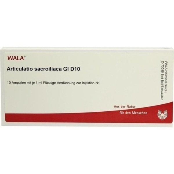 ARTICULATIO sacroiliaca GL D 10 Ampullen 10X1 ml
