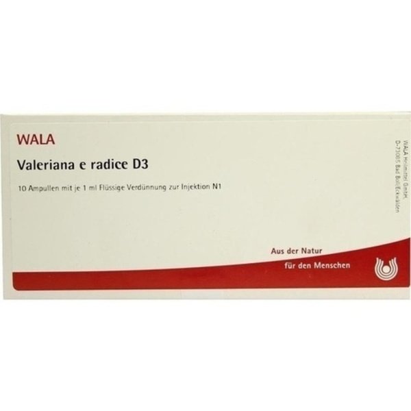 VALERIANA E radice D 3 Ampullen 10X1 ml