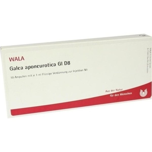 GALEA APONEUROTICA GL D 8 Ampullen 10X1 ml