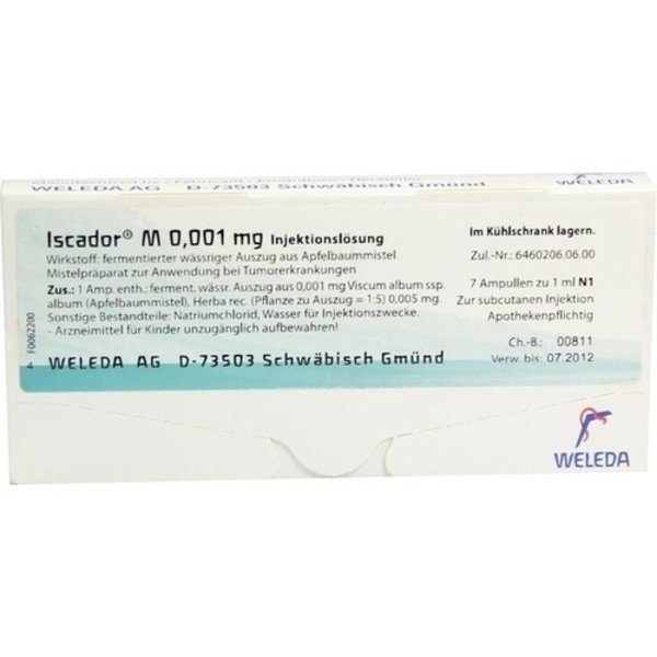 ISCADOR M 0,001 mg Injektionslösung 7X1 ml