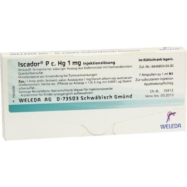 ISCADOR P c.Hg 1 mg Injektionslösung 7X1 ml