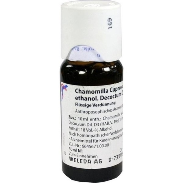 CHAMOMILLA CUPRO culta Radix D 3 Dilution 50 ml