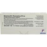 BETONICA D 3/Rosmarinus D 3 Ampullen 8X1 ml
