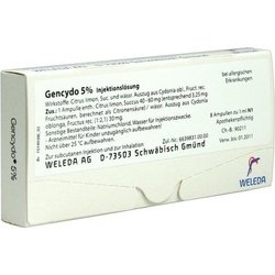 GENCYDO 5% Injektionslösung 8 St