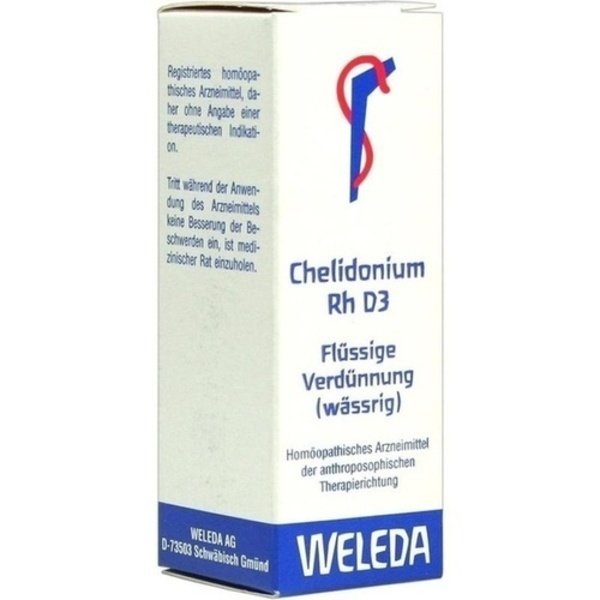 CHELIDONIUM RHIZOMA Rh D 3 Dilution 20 ml