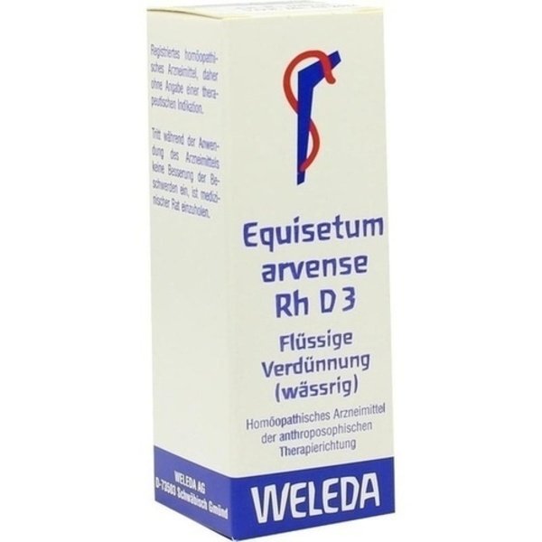 EQUISETUM ARVENSE Rh D 3 Dilution 20 ml
