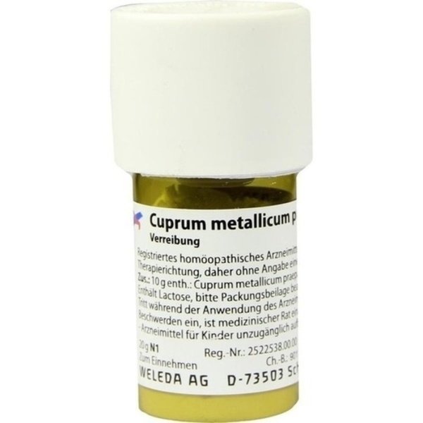 CUPRUM METALLICUM praep.D 30 Trituration 20 g