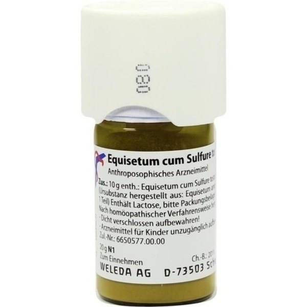 EQUISETUM CUM Sulfure tostum D 1 Trituration 20 g
