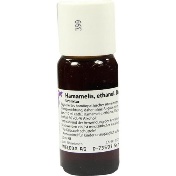 HAMAMELIS CORTEX ethanol.Decoctum Urtinktur D 1 50 ml