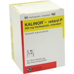 KALINOR retard P 600 mg Hartkapseln 50 St