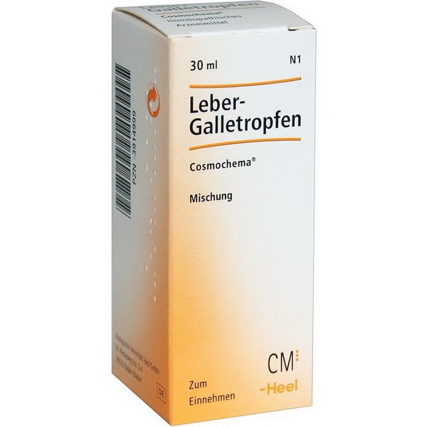 Leber-Galletropfen Cosmochema 30 ML