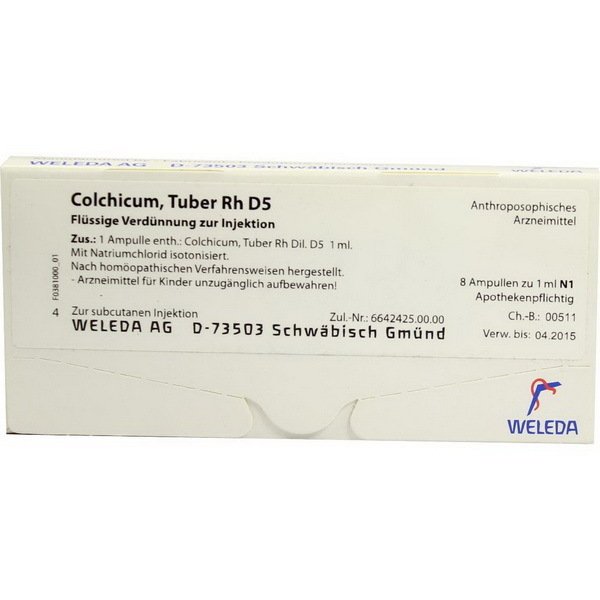 Colchicum Tuber RH D 5 8x1 ML
