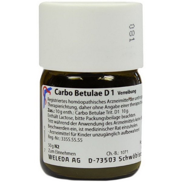 Carbo Betulae D1 50 G